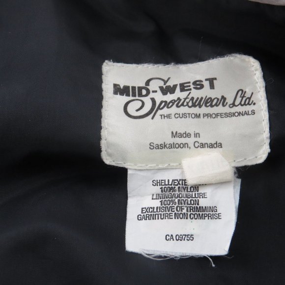 Saskatchewan Roughiders Jacker (VTG) - Colour Block by Midwest Sports - Mens 2XL - Picture 10 of 10